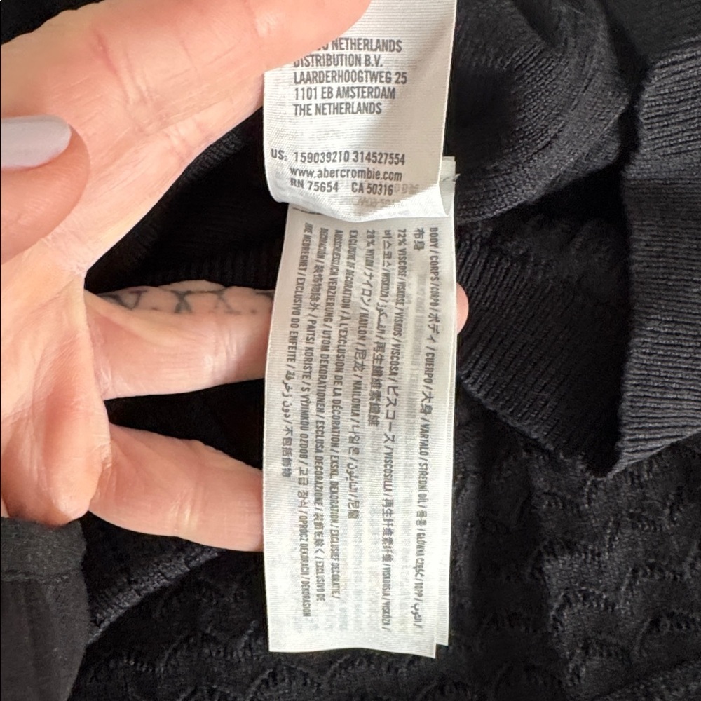 Abercrombie & Fitch knit dress size large excellent condition - Picture 12 of 12